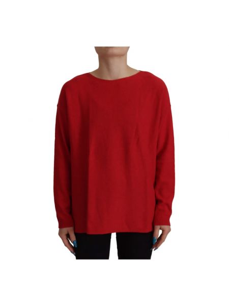 Sweter Dolce And Gabbana czerwony