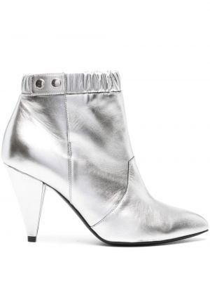 Ankle boots Céline Pre-owned srebrne