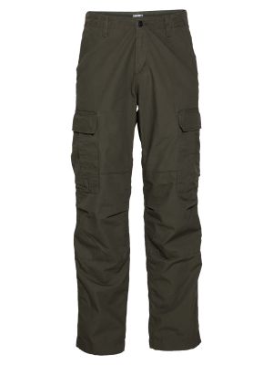 Jednofarebné bavlnené cargo nohavice na zips Carhartt Wip
