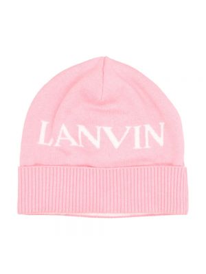 Mütze mit stickerei Lanvin pink