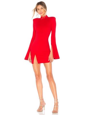Mini šaty Michael Costello, červená