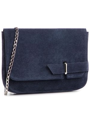 Pisemska torbica Simple modra