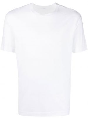 T-shirt con scollo tondo Malo bianco