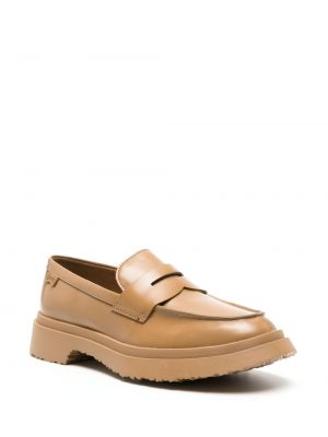 Nahast loafer-kingad Camper pruun