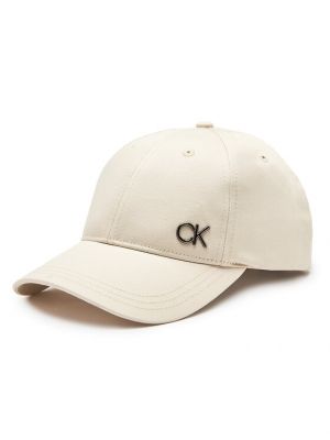 Cappello con visiera Calvin Klein beige