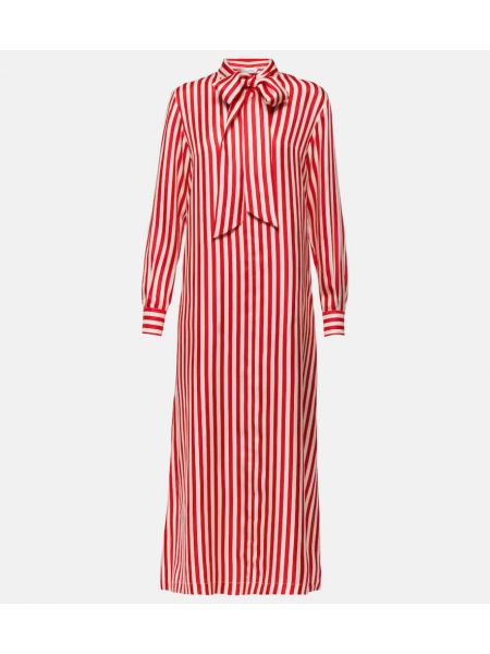 Stripete silke dress Max Mara