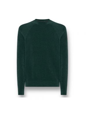 Dzianinowy sweter Rrd zielony