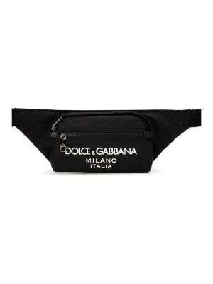 Gürteltasche mit reißverschluss Dolce & Gabbana schwarz