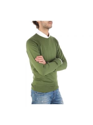 Sweter John Smedley zielony