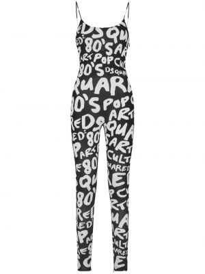 Overall mit print Dsquared2
