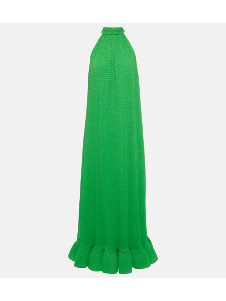 Robe mi-longue Simkhai vert