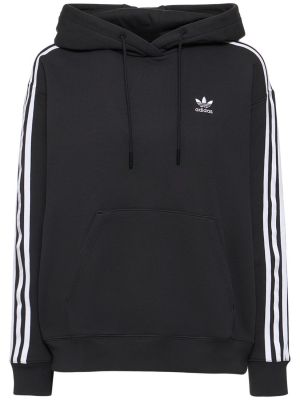 Oversized jopa s kapuco Adidas Originals črna