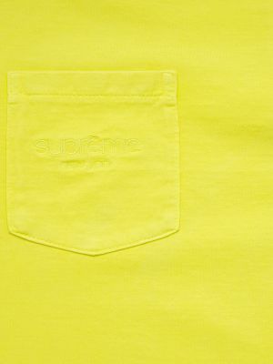 Koszulka z kieszeniami Supreme żółta