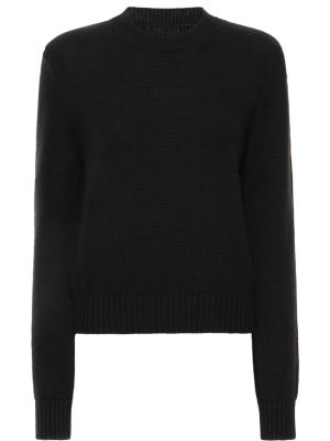 Suéter de cachemir Annagreta negro