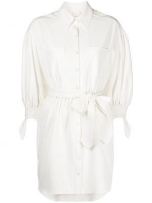 Bílé mini šaty Cinq A Sept