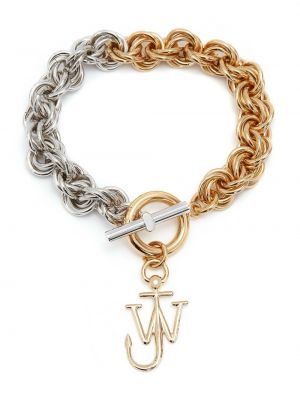 JW Anderson bracelet bicolore à breloque JWA