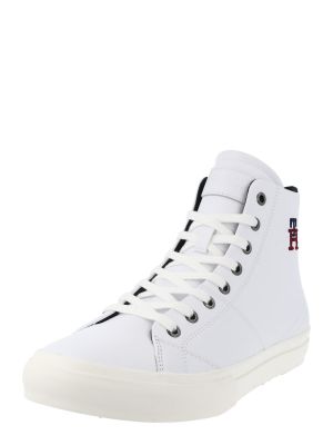 Δερμάτινα sneakers Tommy Hilfiger λευκό