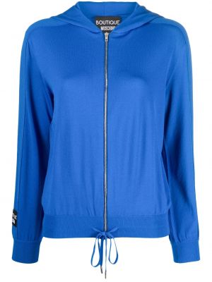 Kapučdžemperis Boutique Moschino zils
