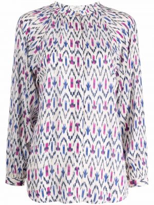 Bluză cu imprimeu geometric Isabel Marant Etoile