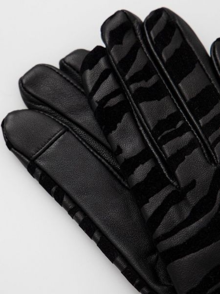Usnjene rokavice Only črna