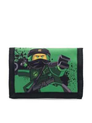 Зеленый кошелек Lego