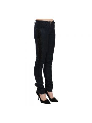 Skinny jeans Just Cavalli schwarz