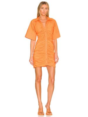 Платье мини L'academie, оранжевое