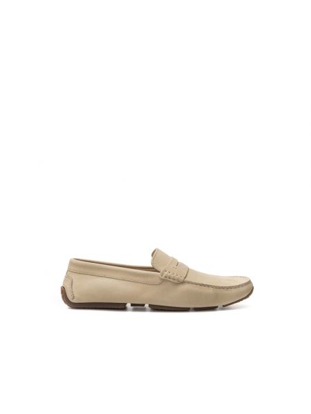 Loafers Bally beżowe