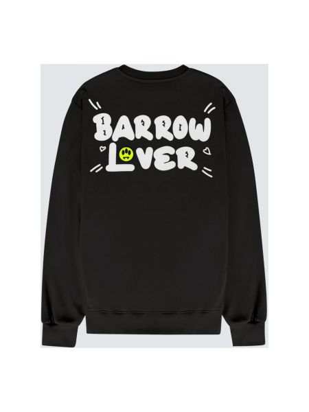 Bluza z nadrukiem w serca Barrow czarna