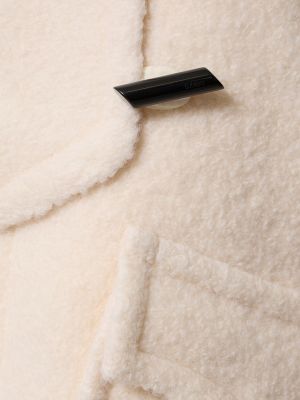Giacca di lana Ganni bianco