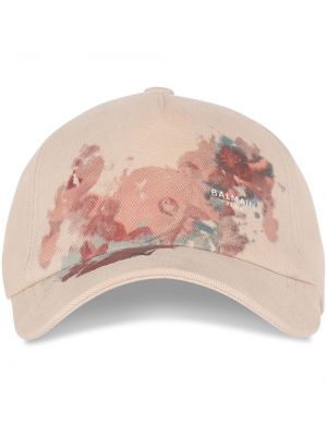 Kepurė su snapeliu Balmain rožinė