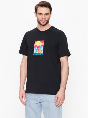 T-shirt Converse noir