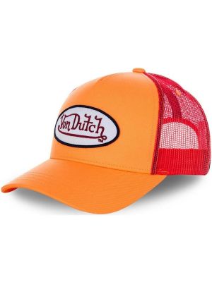 Baseball sapka Von Dutch narancsszínű