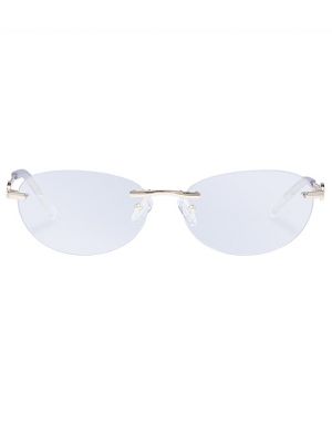 Sonnenbrille Le Specs weiß
