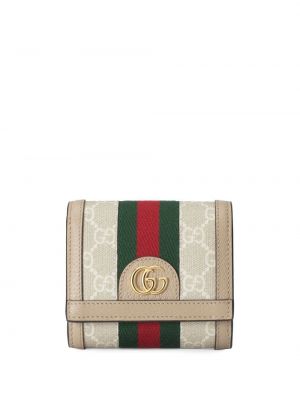 Pruhovaná peněženka Gucci