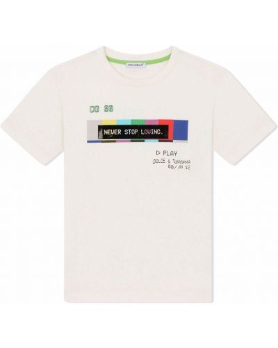 T-shirt bawełniana Dolce & Gabbana Kids