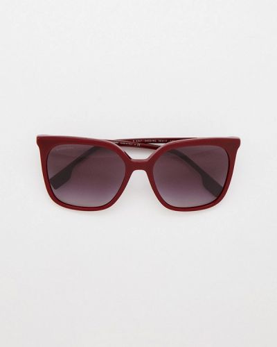 Солнцезащитные очки Burberry, бордовый