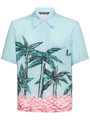 Koszula z wiskozy Palm Angels
