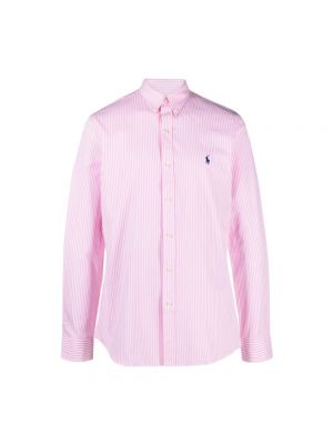 Koszula na guziki puchowa Ralph Lauren różowa