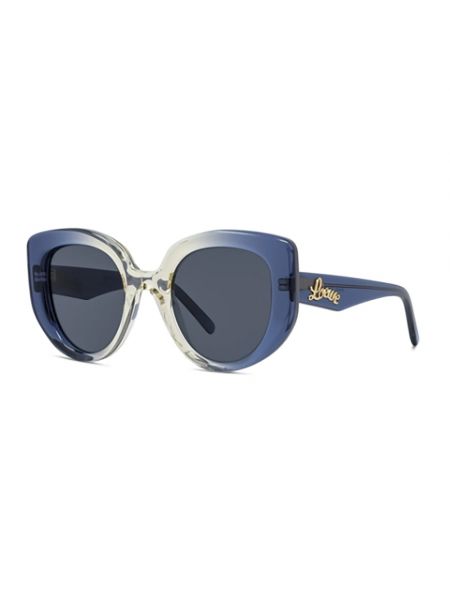 Okulary przeciwsłoneczne Loewe niebieskie