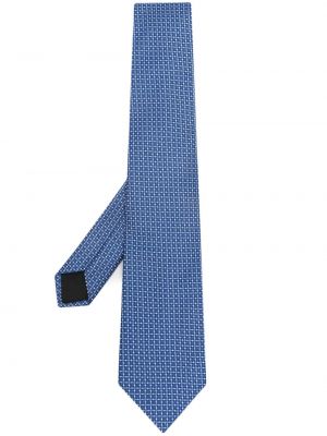 Jacquard selyem nyakkendő Lanvin