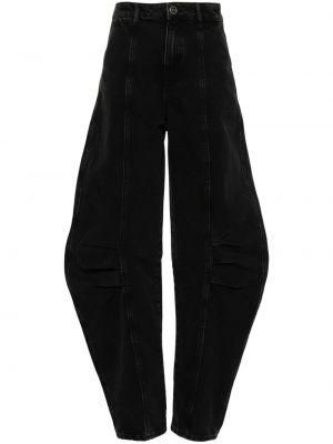 Skinny jeans aus baumwoll Rotate schwarz