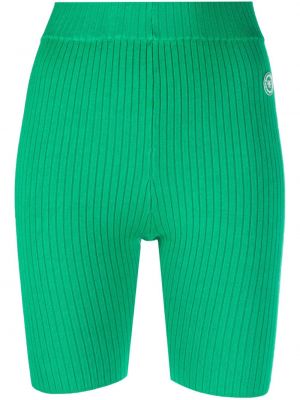Shorts di jeans Sporty & Rich verde