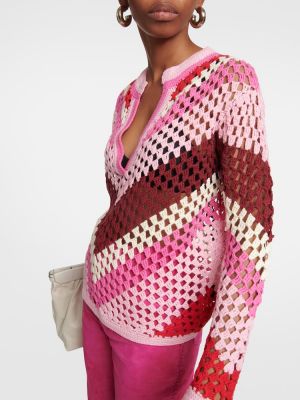 Пуловер Dodo Bar Or розово