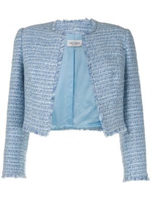 Chaqueta de tweed Isabel Sanchis azul