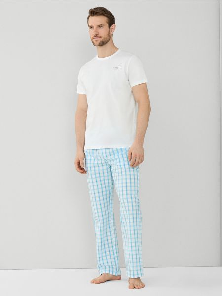 Pijama de punto Hackett azul