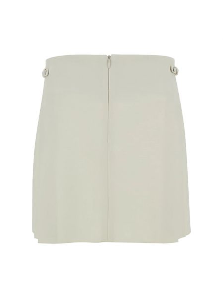 Mini falda plisada Low Classic blanco