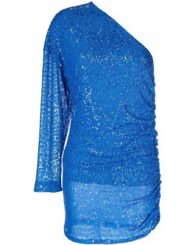 Mini šaty s flitry In The Mood For Love modré