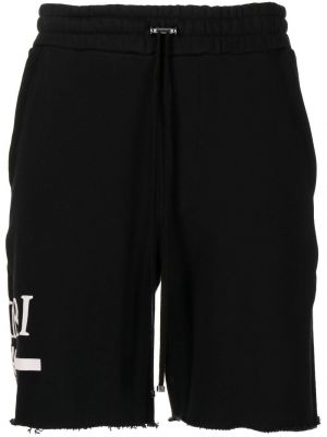 Trykt shorts Amiri svart