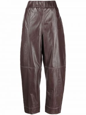 Pantalones Ganni marrón